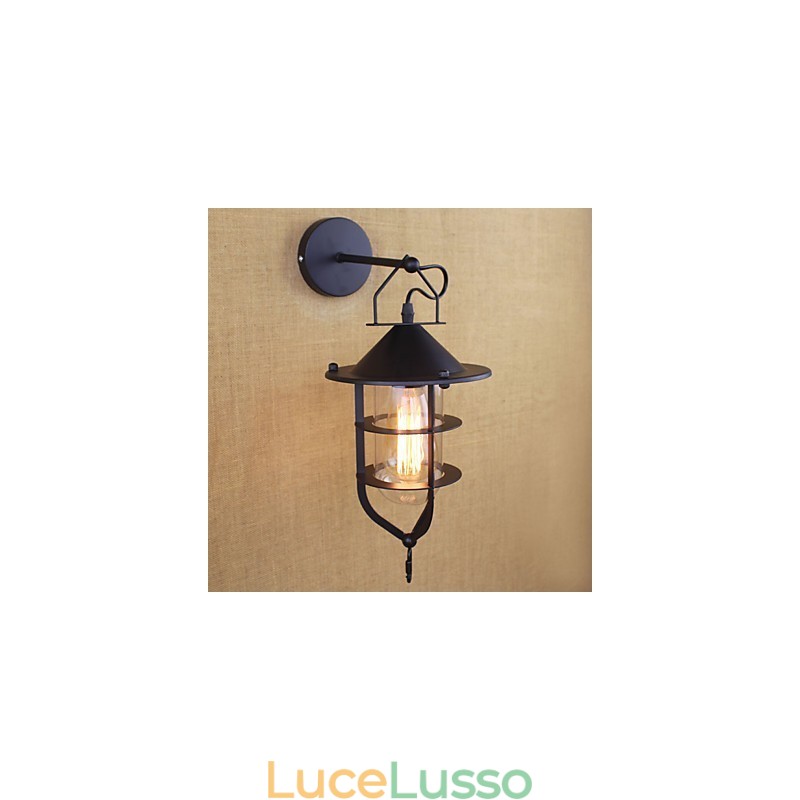 Caratteristica della pittura retrò del paese per applique da parete con luce ambientale in stile mini per la protezione degli occhi