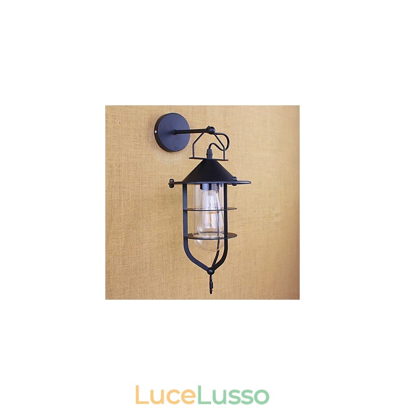 Caratteristica della pittura retrò del paese per applique da parete con luce ambientale in stile mini per la protezione degli occhi