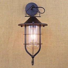 Caratteristica della pittura retrò del paese per applique da parete con luce ambientale in stile mini per la protezione degli occhi