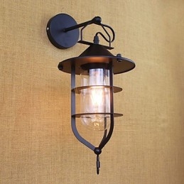 Caratteristica della pittura retrò del paese per applique da parete con luce ambientale in stile mini per la protezione degli occhi