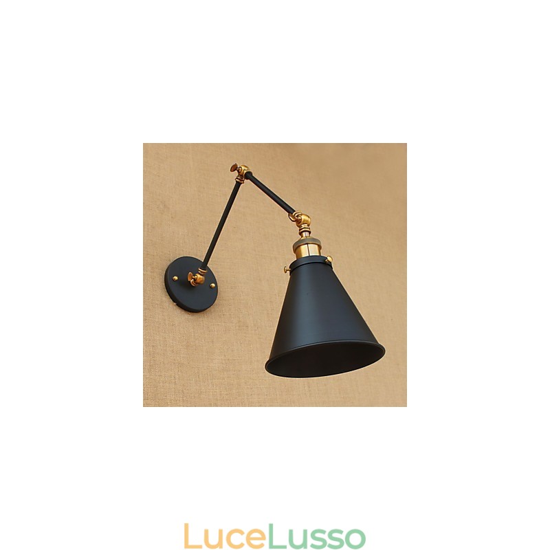 Applique da parete in ottone vintage industriale lampada da parete luce illuminazione per la casa decorazione per interni applique da parete
