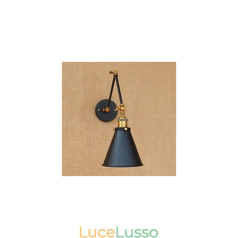 Applique da parete in ottone vintage industriale lampada da parete luce illuminazione per la casa decorazione per interni applique da parete