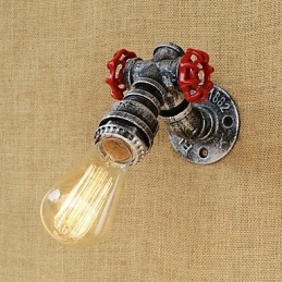 Caratteristica della pittura retrò del paese per applique da parete in stile mini con luce ambientale