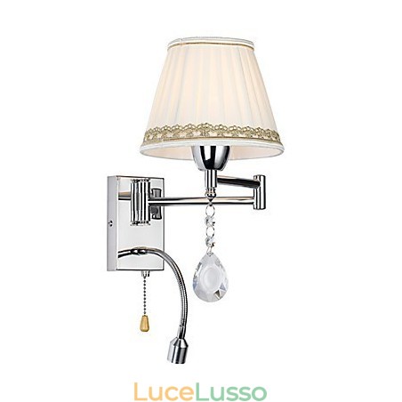 Moderno Contemporaneo Rustico Lodge Moderno Contemporaneo Country Cromato Caratteristica per Lampada da Parete con Braccio Oscillante in Cristallo Moderno Contemporaneo Rustico Lodge Moderno Contemporaneo Country Cromato Caratteristica per Lampada da Parete con Braccio Oscillante in Cristallo