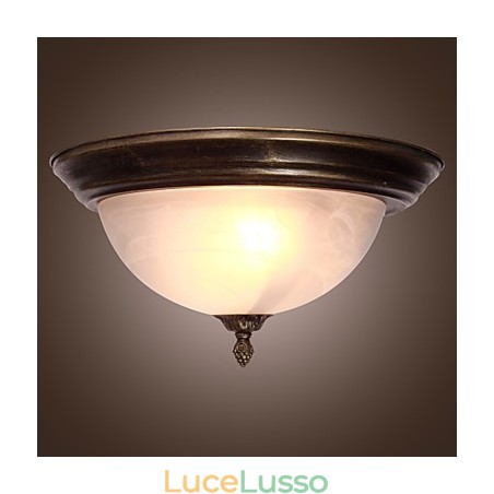 Lampada da soffitto di ispirazione antica con 2 luci Lampada da soffitto di ispirazione antica con 2 luci