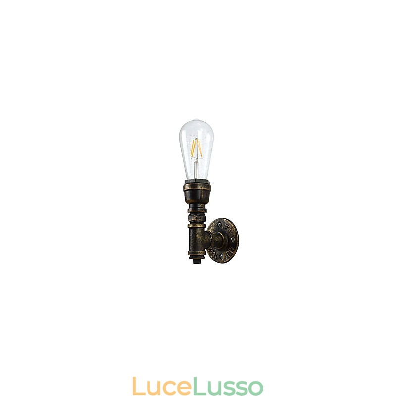 Applique da parete Applique da parete Applique da parete Lampada da parete in ferro Lampada da parete con spada laser nera stupida