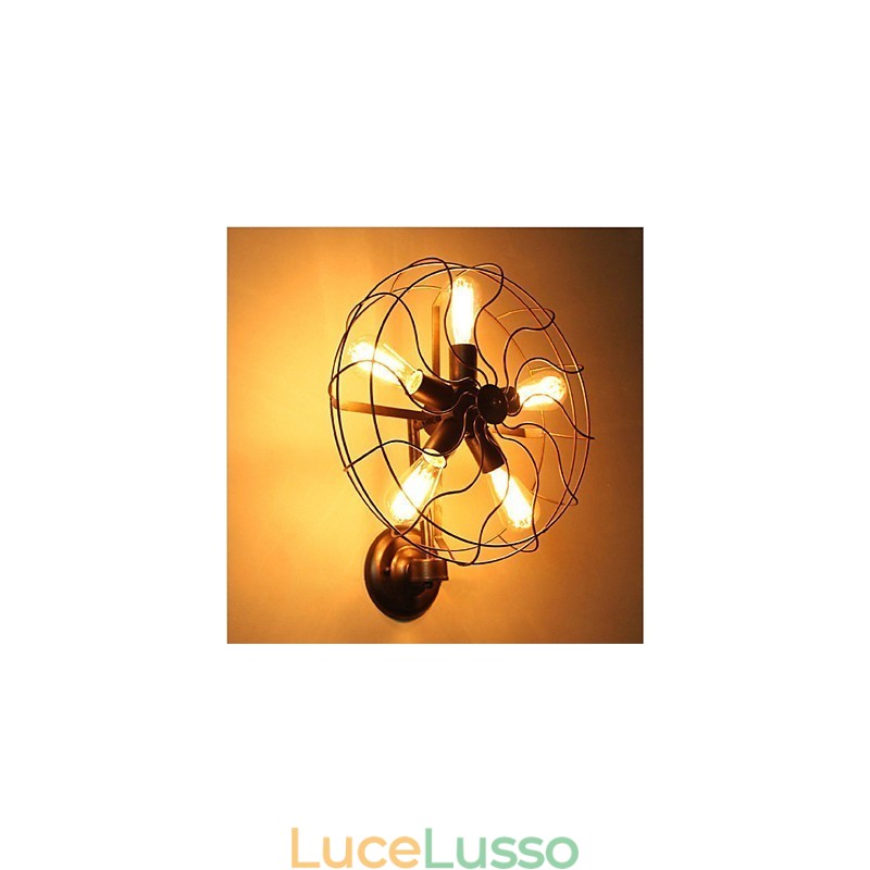 Tradizionale classico rustico Lodge Country Painting Caratteristica per mini stile luce ambientale applique da parete luce da parete