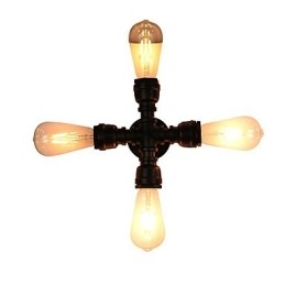 Rustic Lodge Tradizionale Classico Ottone Antico Caratteristica per Luci da Parete Luce Ambientale Applique