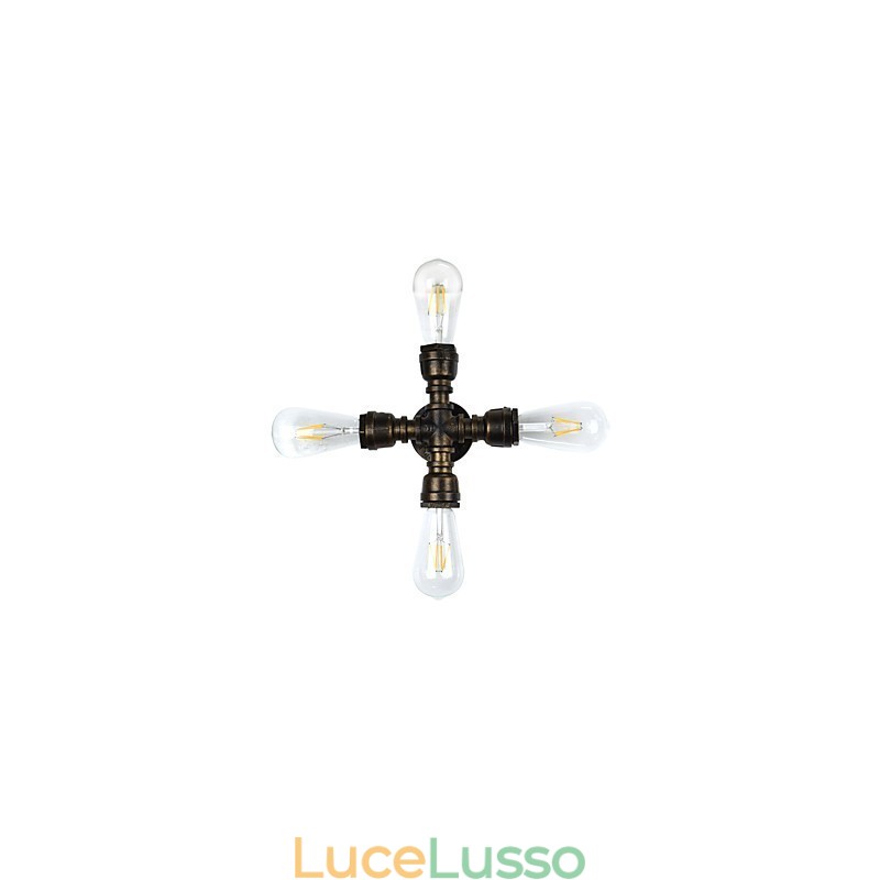 Rustic Lodge Tradizionale Classico Ottone Antico Caratteristica per Luci da Parete Luce Ambientale Applique