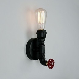 Rustic Lodge Moderno Contemporaneo Country Retro Pittura Caratteristica per Mini Stile Uplight Applique da Parete