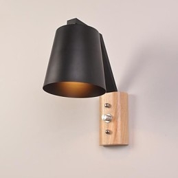 Moderna contemporanea country finitura ossido nero caratteristica per applique da parete downlight applique da parete