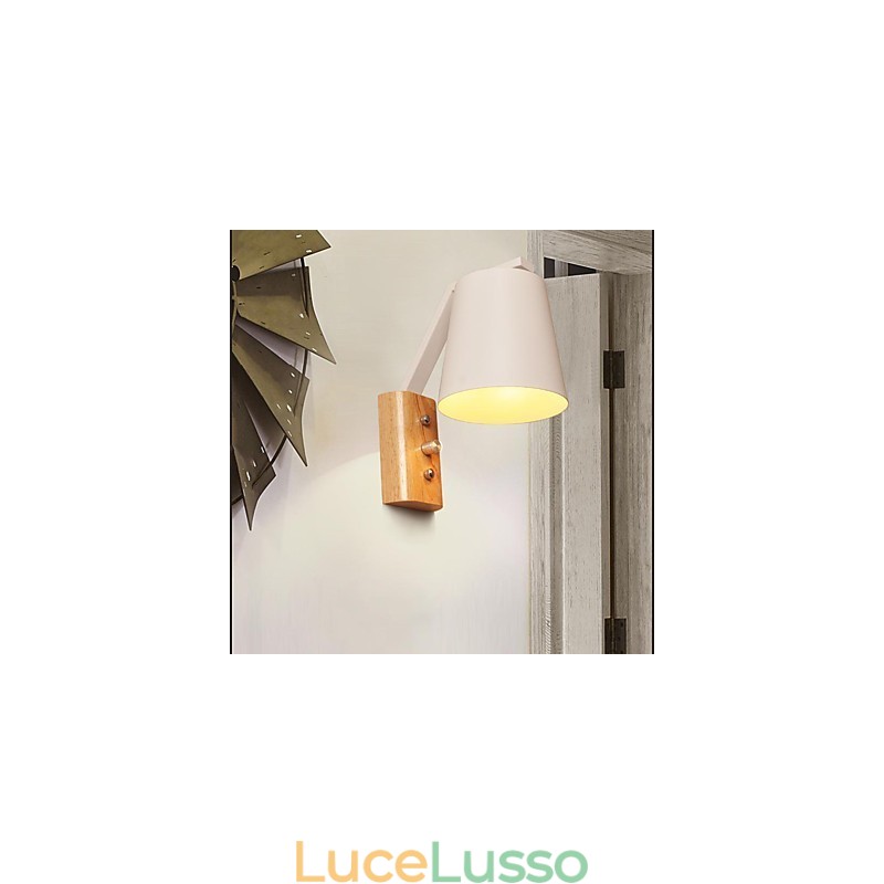 Moderna contemporanea country finitura ossido nero caratteristica per applique da parete downlight applique da parete