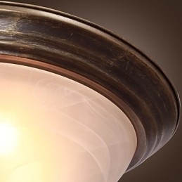 Lampada da soffitto di ispirazione antica con 2 luci