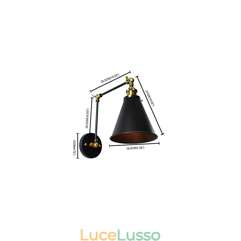 Rustic Lodge Tradizionale Classico Dipinto Caratteristica per Applique Downlight Applique