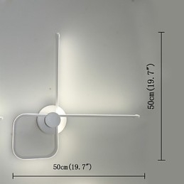 Lampada da comodino per camera da letto Lampada da parete Nordico Creativo Minimalista Moderno Soggiorno Lampada da parete Corridoio Scale Luci