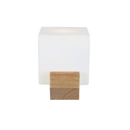 Lampada da parete semplice Lampada da comodino con paralume in vetro e legno massello per camera da letto Cassettiera Soggiorno Cameretta per bambini Dormitorio universitario Tavolino da caffè Libreria