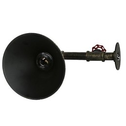 loft Retro Industrial Wall Sconce Ristorante e Bar Lampada da parete in metallo per tubi dell'acqua