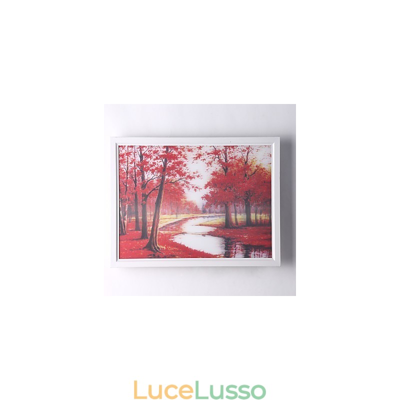 Pittura moderna contemporanea integrata, caratteristica moderna contemporanea per applique da parete con luce ambientale