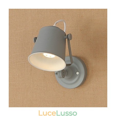 Lampada da parete in acciaio verniciato, decorazione da caffè americano nero opaco, lampada da parete retrò, lampada a spada laser sulla parete Lampada da parete in acciaio verniciato, decorazione da caffè americano nero opaco, lampada da parete retrò, lampada a spada laser sulla parete