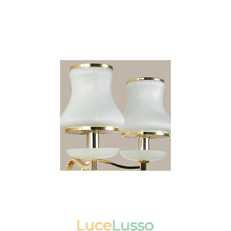 Moderna caratteristica contemporanea galvanizzata per luci da parete in stile mini in cristallo con protezione per gli occhi