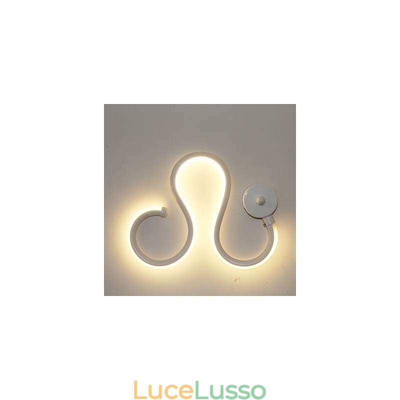Lampada moderna minimalista Lampada in alluminio Lampada da comodino per camera da letto Decorazione Designer Illuminazione per corridoio a forma di lampade creative per soggiorno