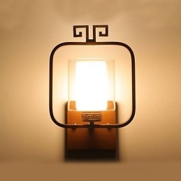 Pittura moderna contemporanea integrata, caratteristica moderna contemporanea per applique da parete con luce ambientale