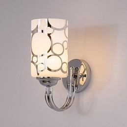 Applique da parete moderna e contemporanea in metallo con montaggio a filo e a soffitto, applique da parete