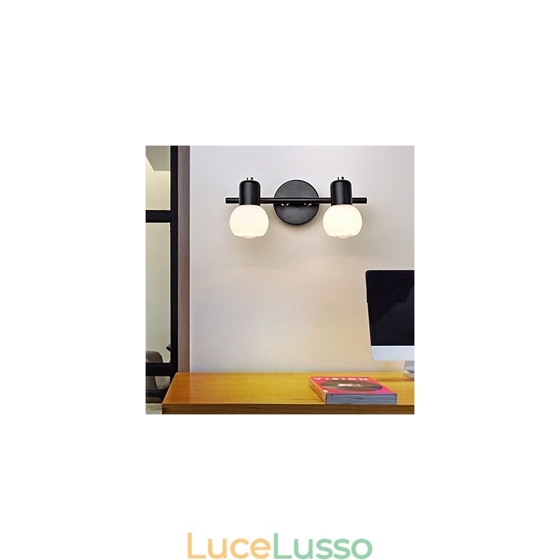 Lampada da parete in vetro moderna contemporanea caratteristica luce ambientale applique da parete applique da parete