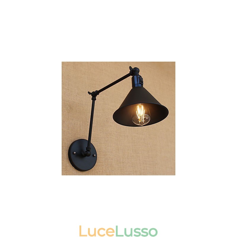 Caratteristica di verniciatura retrò del paese per le luci del braccio oscillante di protezione degli occhi in stile mini