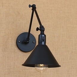 Caratteristica di verniciatura retrò del paese per le luci del braccio oscillante di protezione degli occhi in stile mini
