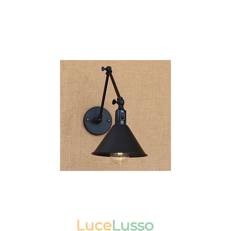 Caratteristica di verniciatura retrò del paese per le luci del braccio oscillante di protezione degli occhi in stile mini