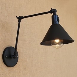 Caratteristica di verniciatura retrò del paese per le luci del braccio oscillante di protezione degli occhi in stile mini