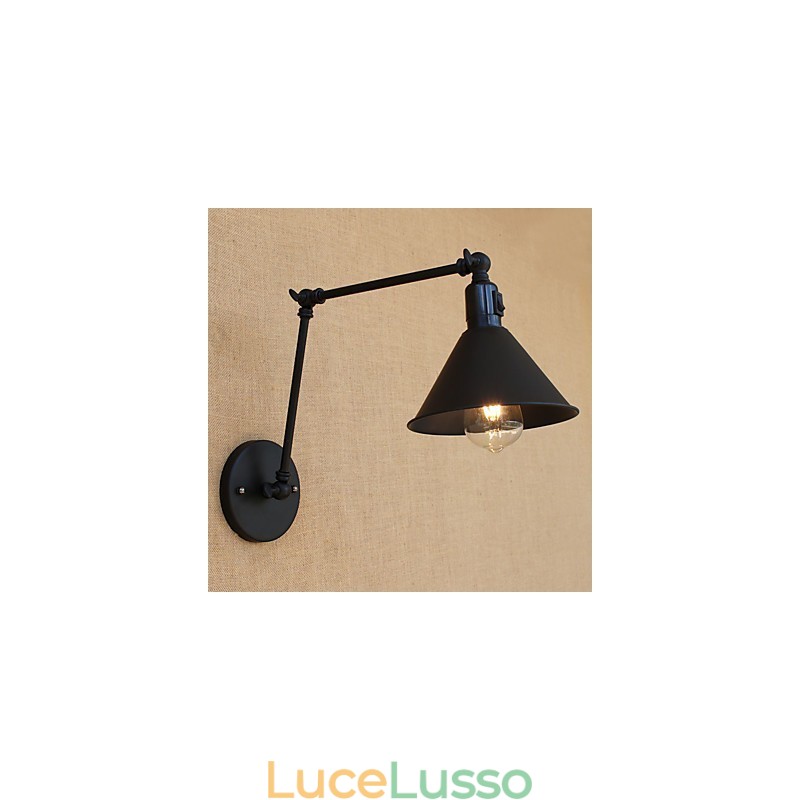 Caratteristica di verniciatura retrò del paese per le luci del braccio oscillante di protezione degli occhi in stile mini