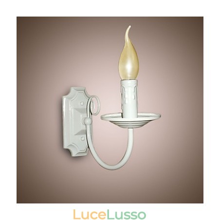 Lampada da parete moderna semplice a candela con testa singola, lampada da comodino per corridoio Lampada da parete moderna semplice a candela con testa singola, lampada da comodino per corridoio