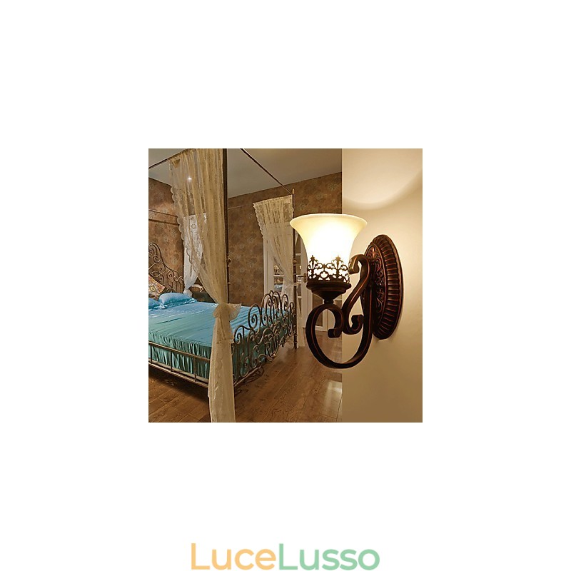 Applique da parete moderne e contemporanee con funzione elettrolitica per luce ambientale