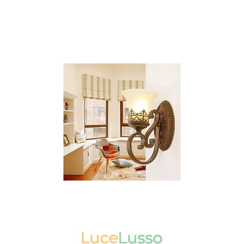 Applique da parete moderne e contemporanee con funzione elettrolitica per luce ambientale