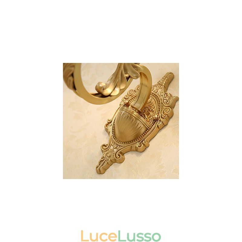 Semplice paese tradizionale classico ottone caratteristica per mini stile uplight applique da parete luce da parete