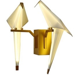 Caratteristica integrata semplice tradizionale classica country gold per luce ambientale in stile mini