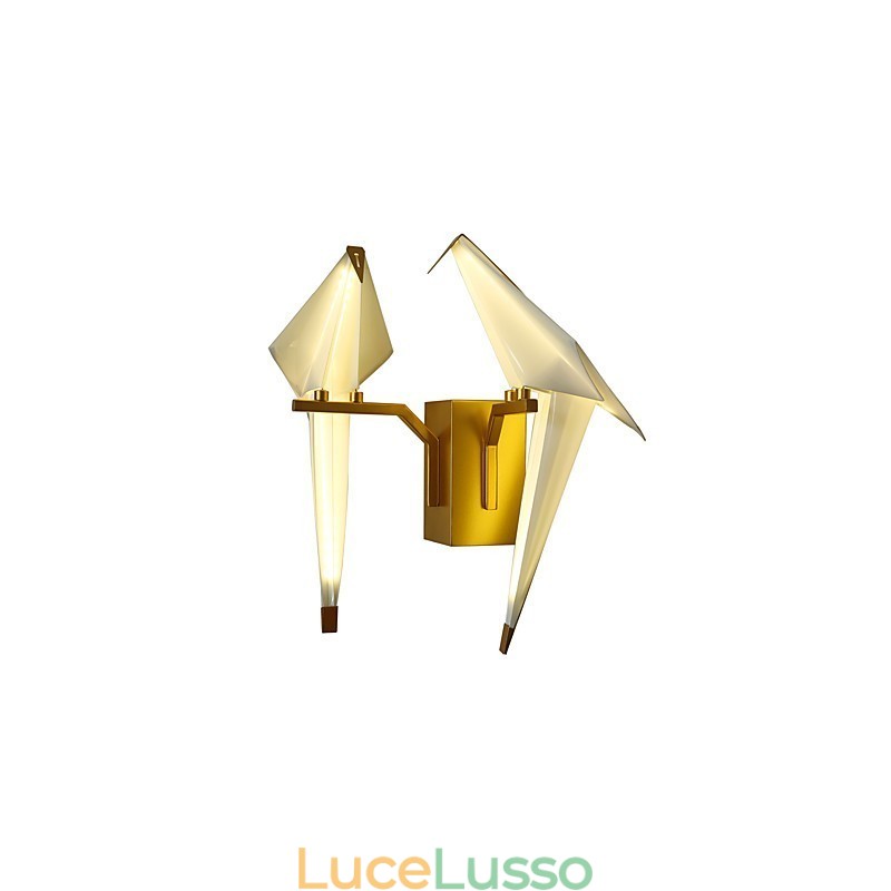 Caratteristica integrata semplice tradizionale classica country gold per luce ambientale in stile mini