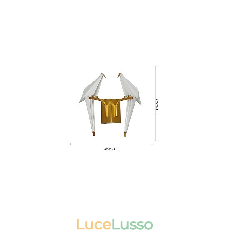 Caratteristica integrata semplice tradizionale classica country gold per luce ambientale in stile mini