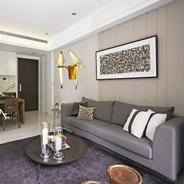 Caratteristica integrata semplice tradizionale classica country gold per luce ambientale in stile mini