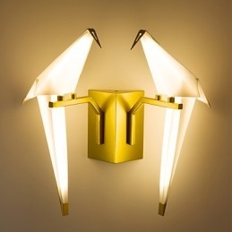 Caratteristica integrata semplice tradizionale classica country gold per luce ambientale in stile mini