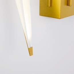 Caratteristica integrata semplice tradizionale classica country gold per luce ambientale in stile mini