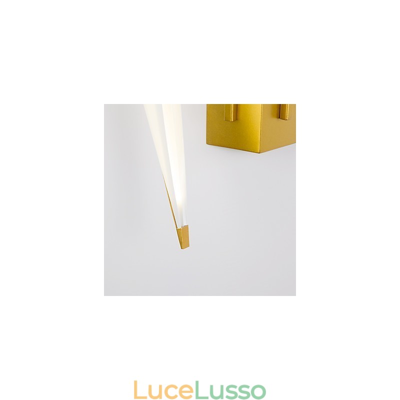 Caratteristica integrata semplice tradizionale classica country gold per luce ambientale in stile mini
