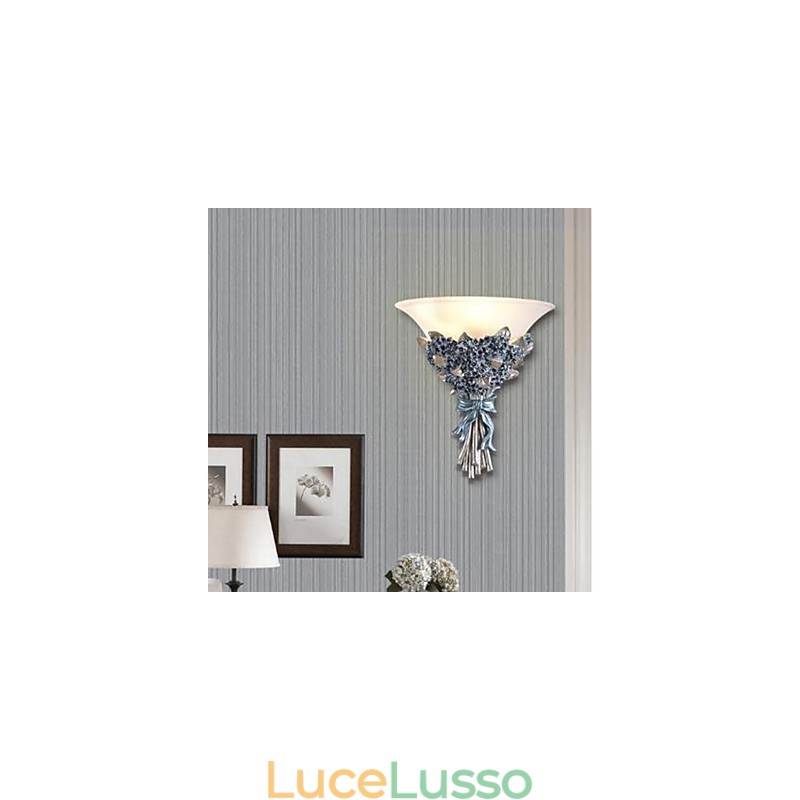 Pastorale Malerei Wand Lampe Wand Gang leuchtet eine amerikanische Harz Wandleuchten