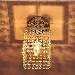 Moderno contemporaneo cristallo mini stile dipinto montaggio a filo