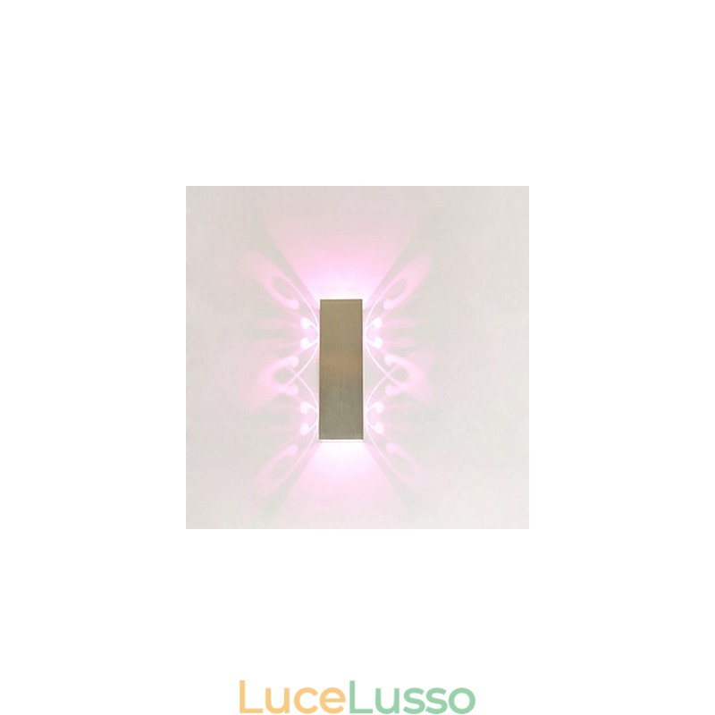 Applique da parete con luce ambientale in stile mini