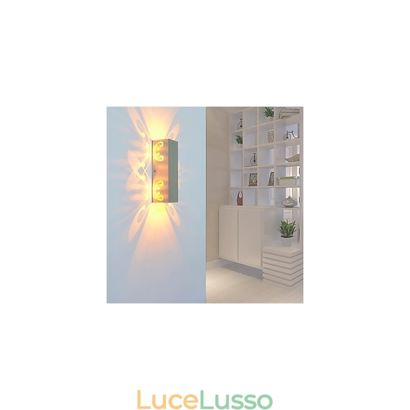 Applique da parete con luce ambientale in stile mini