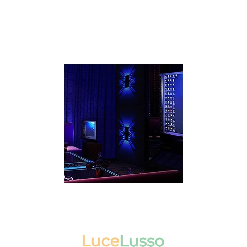 Applique da parete con luce ambientale in stile mini