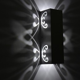 Applique da parete con luce ambientale in stile mini